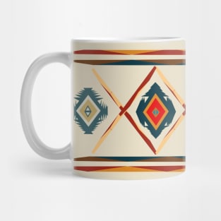 Southwestern Motif in Beige Mug